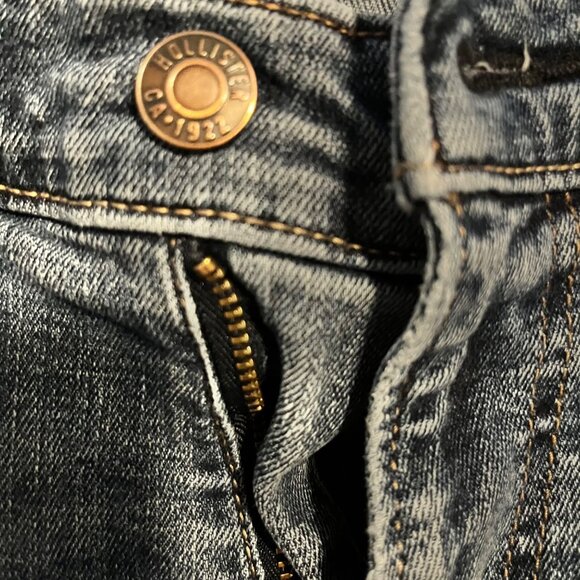 Hollister mens Skinny Jeans 31 x 32 Advanced Stretch Denim Blue - Picture 5 of 13